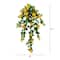 41" UV Resistant Artificial Hibiscus Hanging Plants, 2ct.
